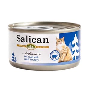 Salican Salican 貓罐頭 肉汁羊肉 85g 85g  正面圖