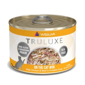 WeRuVa WeRuVa 貓罐頭 主食罐 尊貴系列 無骨去皮雞胸肉澳洲牛肉及南瓜 On The Cat Wok 170g 170g 正面圖