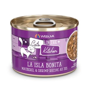 WeRuVa WeRuVa 貓罐頭 主食罐 廚房系列 鯖魚、蝦、美味肉汁 La Isla Bonita 170g 170g  正面圖