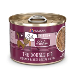WeRuVa WeRuVa 貓罐頭 主食罐 廚房系列 雞湯、無骨去皮雞肉、牛肉 The Double Dip 170g 170g 正面圖