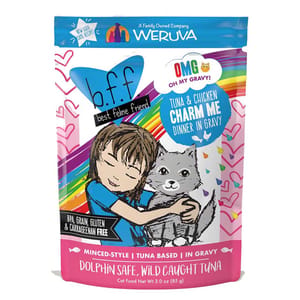 b.f.f. b.f.f. 喵友系列 野生吞拿魚、雞肉 85g 85g 正面圖