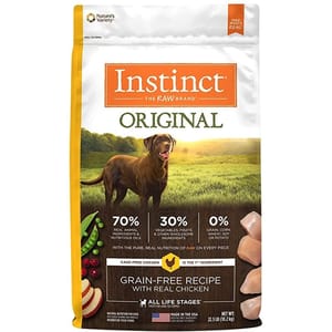 Instinct Instinct 狗糧 無穀物雞肉配方 22.5lb 5lb  正面圖