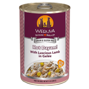 WeRuVa WeRuVa 狗罐頭 經典系列 羊肉+鯖魚 Hot Dayam 400g 400g 正面圖