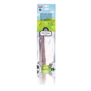 Alfa Alfa Pet 新西蘭風乾脫水無穀物狗小食 牛鞭 Bull Chew for Dogs 1pcs   正面圖