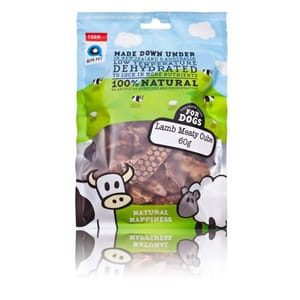 Alfa Alfa Pet 新西蘭風乾脫水無穀物狗小食 羊肉粒 Lamb Meaty Cube for Dogs 60g 60g 正面圖