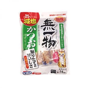 日本無一物 日本無一物 刨花魚片 低鹽鰹魚味 1g×14袋 1g 正面圖