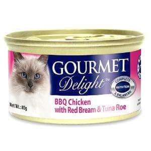 Gourmet Gourmet Delight - BBQ Chicken with Red Bream & Tuna Roe 85g 85g  正面圖