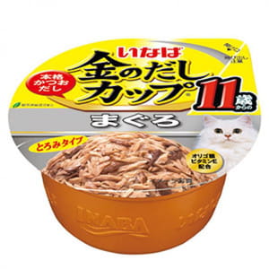 CIAO CIAO 貓罐頭 日本金湯鰹味杯 金槍魚味 11歲食用 70g 70g 正面圖