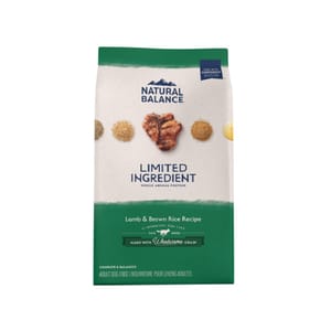 Natural Natural Balance 狗糧 L.I.D. 糙米系 羊肉 成犬配方 4lb 4lb  正面圖