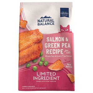 Natural Natural Balance 貓糧 L.I.D. 肉食系列 三文魚 成貓配方 10lb 10lb  正面圖
