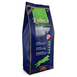 Kronch Kronch 頂級金裝挪威三文魚無穀物全犬糧 5kg 5kg  正面圖