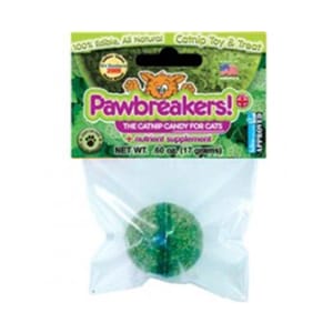 Pawbreakers Pawbreakers 天然有機貓草球 維他命添加 正面圖