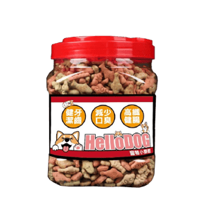 HelloDOG HelloDOG Doggy Treats 輕盈健腸三文魚燕麥狗餅乾 600g 600g 正面圖