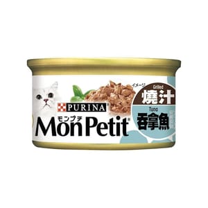 MonPetit MonPetit 貓罐頭 至尊系列 精選燒汁吞拿魚 85g 85g 正面圖