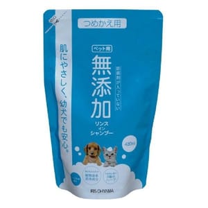 日本IRIS 日本IRIS 無添加洗護合一寵物沐浴露 TMS-430 430ml 補充裝 430ml 正面圖
