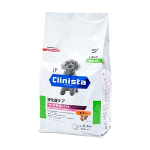 日本Petline 日本Petline jP Style Clinista 狗狗消化腸胃健康維持乾糧 幼犬適用 雞肉味 2.4kg 4kg  正面圖