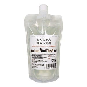 日本FLF 日本FLF Wan Nyan 寵物專用食器玩具洗滌劑 補充裝 300ml 300ml 正面圖