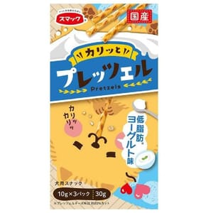 日本SMACK 日本SMACK 狗狗百力滋 Dog Pretz 低脂肪 乳酪味 30g 30g  正面圖