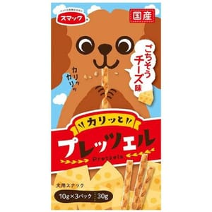 日本SMACK 日本SMACK 狗狗百力滋 Dog Pretz 芝士味 30g 30g 正面圖
