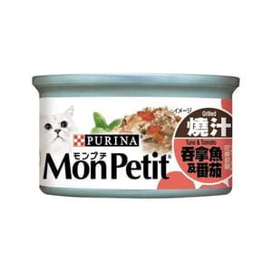 MonPetit MonPetit 貓罐頭 至尊系列 吞拿魚及番茄 85g 85g  正面圖