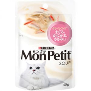 MonPetit MonPetit 湯包 白汁濃湯系列 吞拿魚及雞柳 40g 40g 正面圖