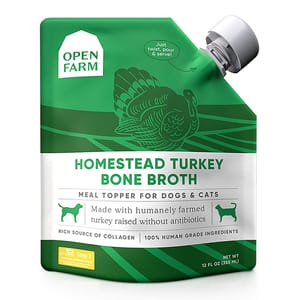 Open Open Farm 火雞鮮熬骨湯 12fl oz  貓犬用 正面圖