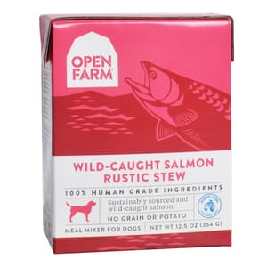 Open Open Farm 狗濕糧 燉肉配方 野生三文魚 12.5oz 5oz  正面圖