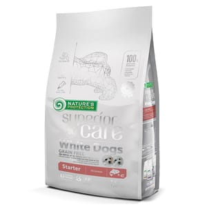 Nature's Nature's Protection 狗糧 去淚痕美毛BB配方 低敏三文魚 幼犬 1.5kg 5kg  正面圖