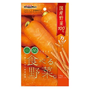 DoggyMan DoggyMan 日本狗零食 100%國產野菜 健康小食 胡蘿蔔條 30g 30g  正面圖
