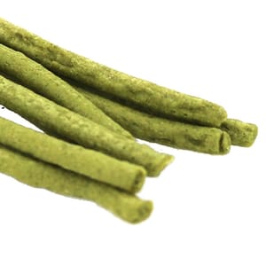 DoggyMan DoggyMan 日本狗零食 100%國產野菜 健康小食 菠菜條 30g 30g  背面圖