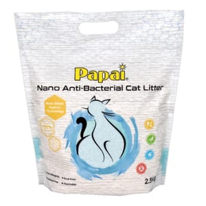 Papai巴派 Papai巴派 納米抗菌貓砂 2.5kg 5kg 正面圖
