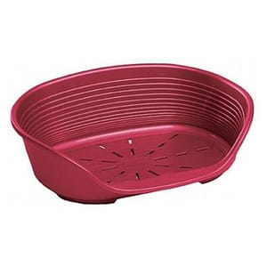 ferplast ferplast SIESTA DELUXE 8 淨膠床 L 紅色 正面圖