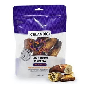 Icelandic+ Icelandic+ 狗潔齒小食 冰島原隻羊角 4.5oz 5oz 正面圖
