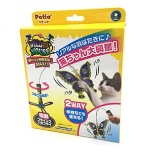 日本Petio 日本Petio 飛舞蝴蝶逗貓玩具 正面圖