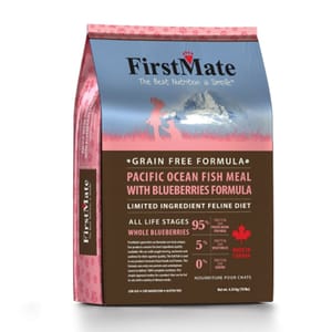 FirstMate FirstMate 貓糧 無穀物全貓糧 太平洋海魚+藍莓 4.54kg 54kg 正面圖