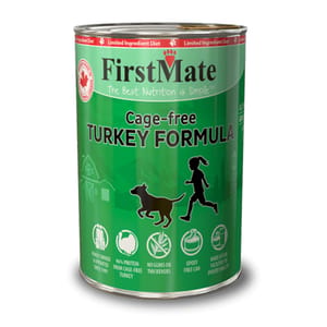 FirstMate FirstMate 狗罐頭 無穀物走地火雞 345g 345g 正面圖
