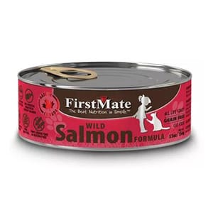 FirstMate FirstMate 貓罐頭 無穀物野生三文魚 156g 156g  正面圖
