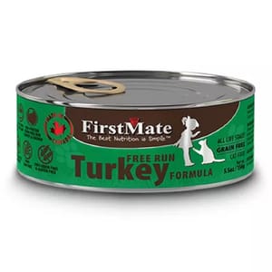 FirstMate FirstMate 貓罐頭 無穀物走地火雞 156g 156g  正面圖