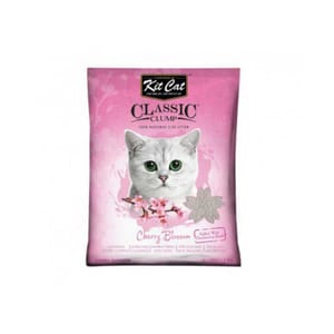 Kit Kit Cat 天然凝結貓砂 櫻花味 10L 10L  正面圖