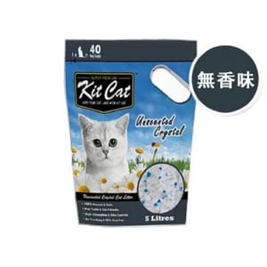 Kit Kit Cat 天然 水晶貓砂 無味 5L 5L  正面圖