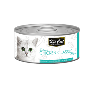Kit Kit Cat Aspic 無穀物肉凍貓罐頭 雞 80g 80g  正面圖