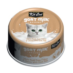 Kit Kit Cat 羊奶貓罐頭 吞拿魚+芝士 70g 70g  正面圖