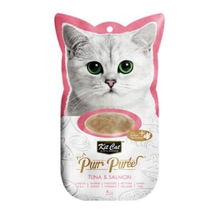 Kit Kit Cat Purr Puree 養生肉醬 吞拿魚+三文魚 60g 60g 正面圖