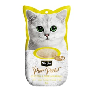 Kit Kit Cat Purr Puree 養生肉醬 雞+去毛球 60g 60g  正面圖