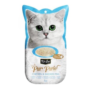 Kit Kit Cat Purr Puree 養生肉醬 雞+煙燻魚 60g 60g 正面圖