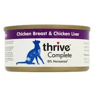 Thrive Thrive 貓罐頭 脆樂芙 雞+雞肝 75g 75g  正面圖