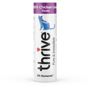 Thrive Thrive 貓狗零食 脆樂芙 冷凍脫水小食 雞肝 Freeze Dried Chicken Liver 25g 25g 貓犬用 正面圖