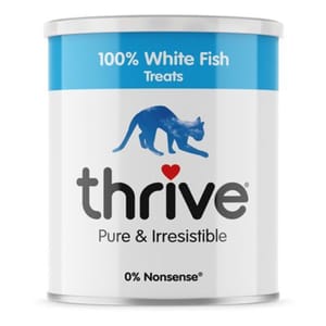 Thrive Thrive 貓狗零食 脆樂芙 冷凍脫水小食 白魚 Freeze Dried White Fish 110g 110g 貓犬用 正面圖