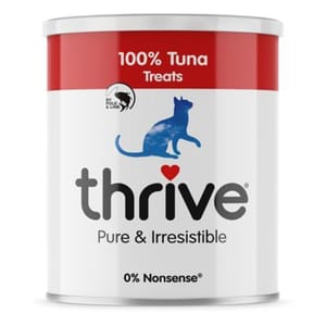 Thrive Thrive 貓狗零食 脆樂芙 冷凍脫水小食 吞拿魚 Freeze Dried Tuna 180g 180g 貓犬用 正面圖