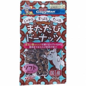 日本CattyMan 日本CattyMan 貓零食 木天蓼冬甩 20g 20g  正面圖